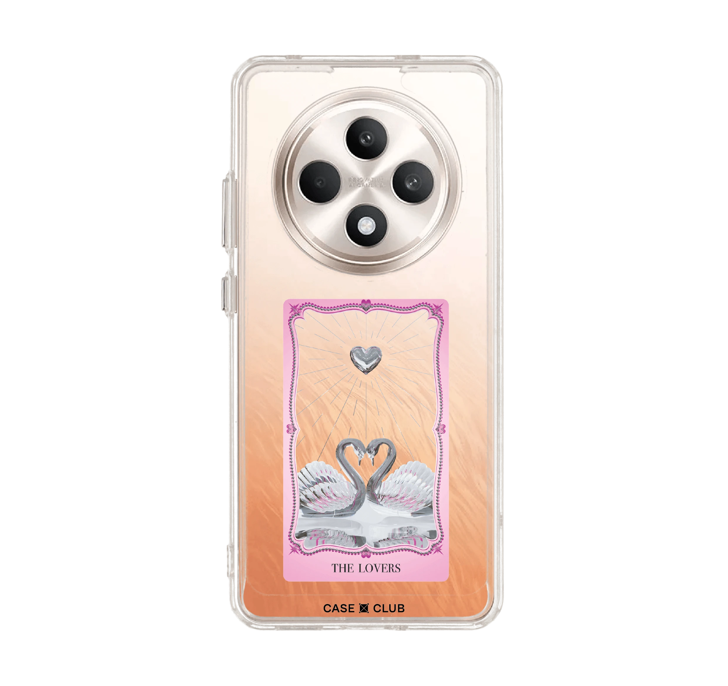 oppo reno 12f clear case the lovers